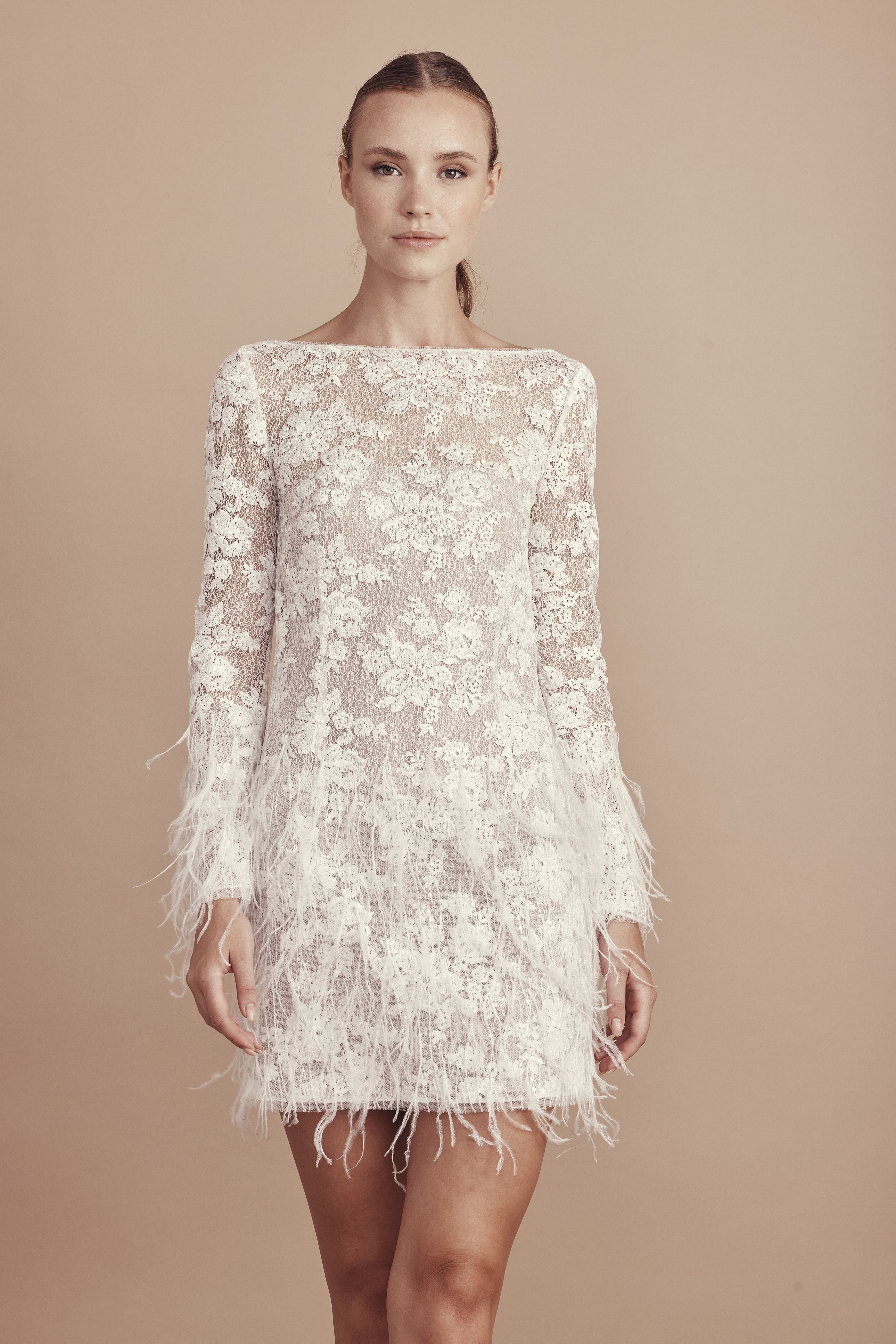 mira zwillinger short dress Bridal Minis