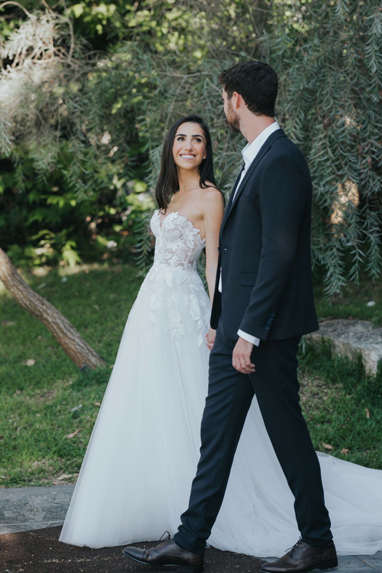 Nelly Halter Bridal Gown - Mira Zwillinger