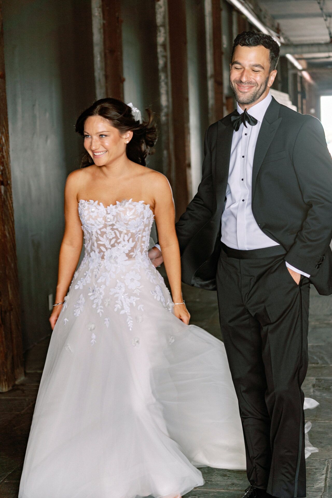 Joya Strapless A-Line Gown - Mira Zwillinger