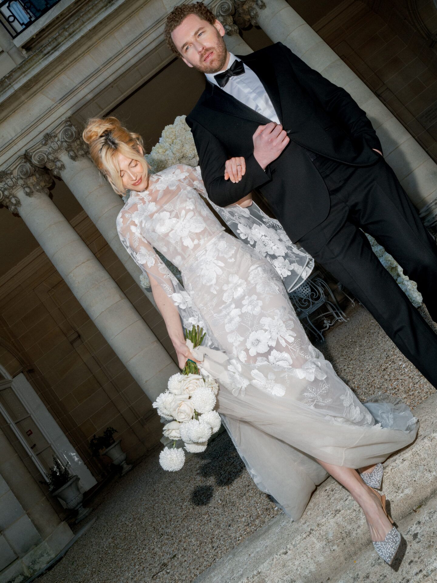 Sumi Long-Sleeve Bridal Gown - Mira Zwillinger