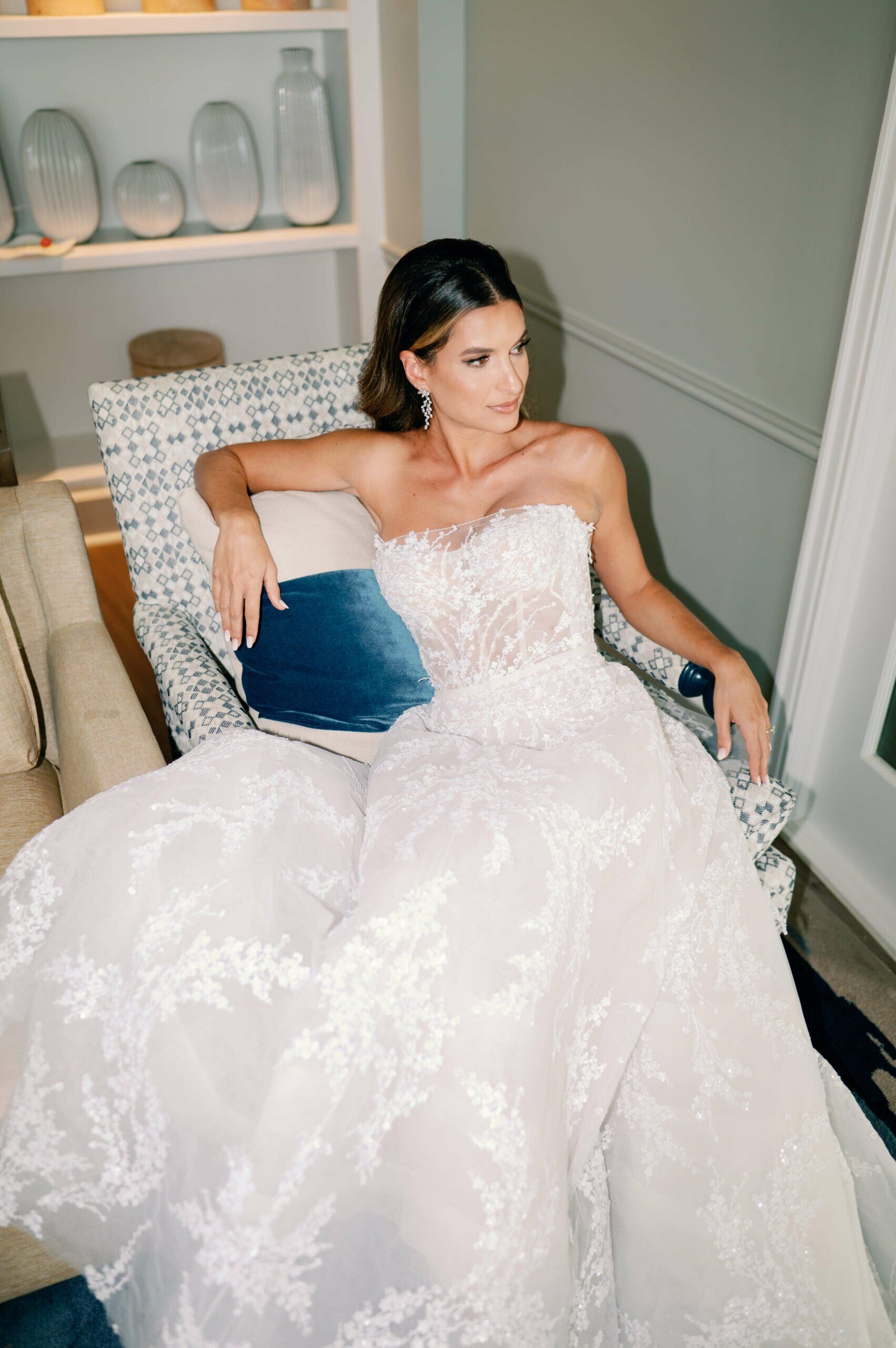 Jamie Strapless Ball Gown - Mira Zwillinger
