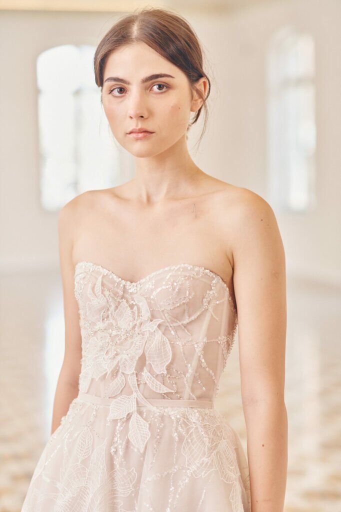 Ella Strapless Bridal Gown - Mira Zwillinger