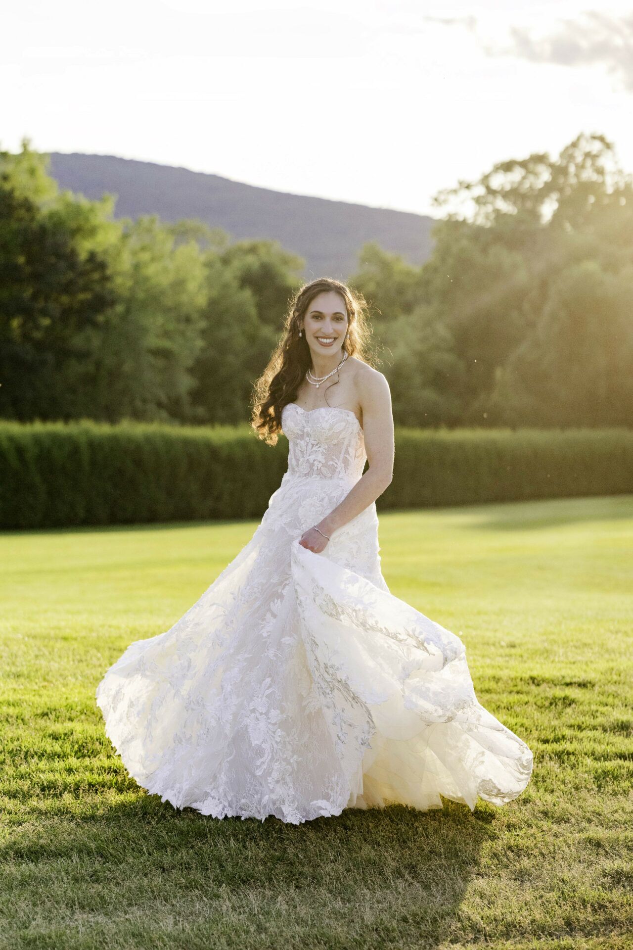 Misha Strapless Ball Gown - Mira Zwillinger