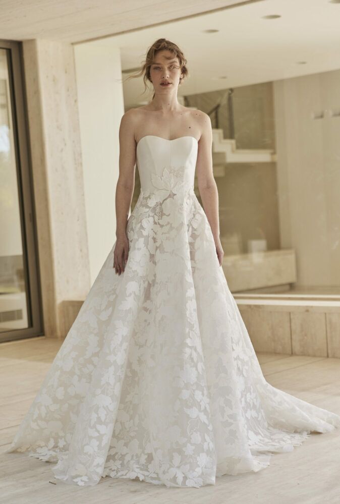 Jaisey Lace Bridal Gown - Mira Zwillinger