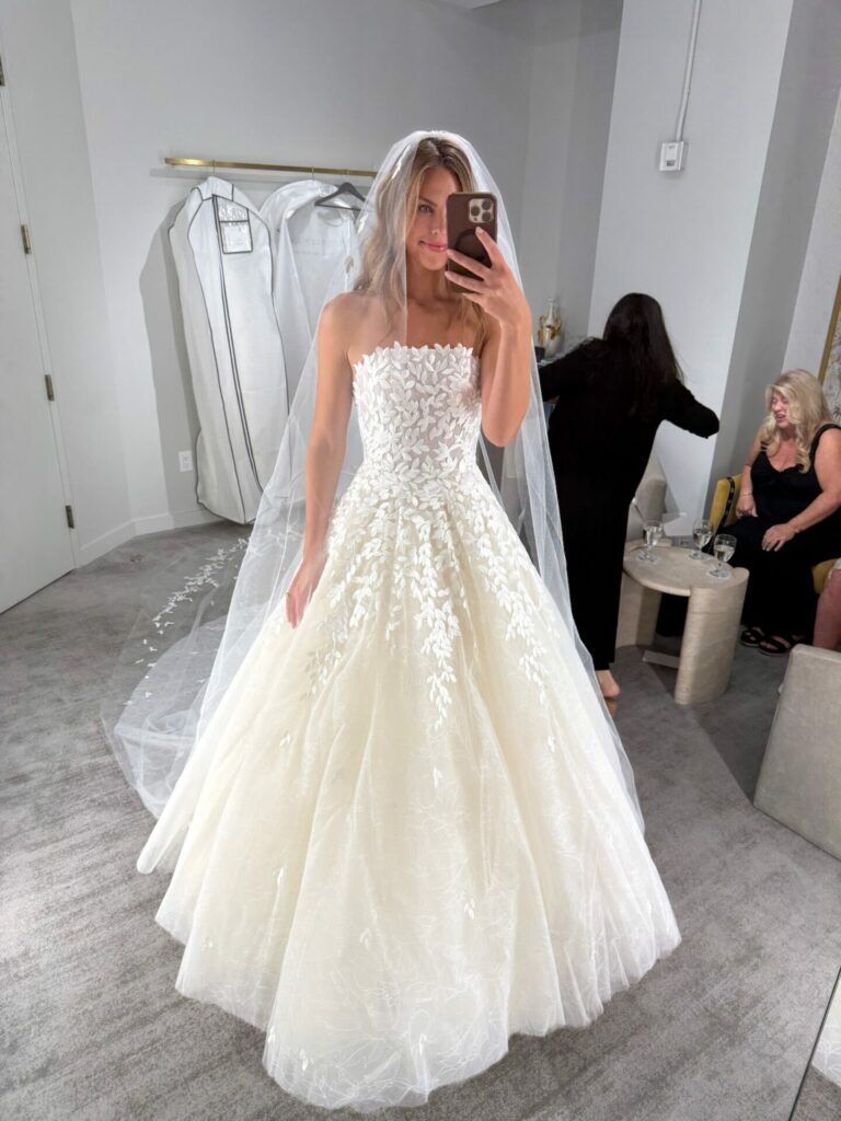 Hannah Brown's Fairytale Wedding in the Cheyan Gown by Mira Zwillinger -  Mira Zwillinger