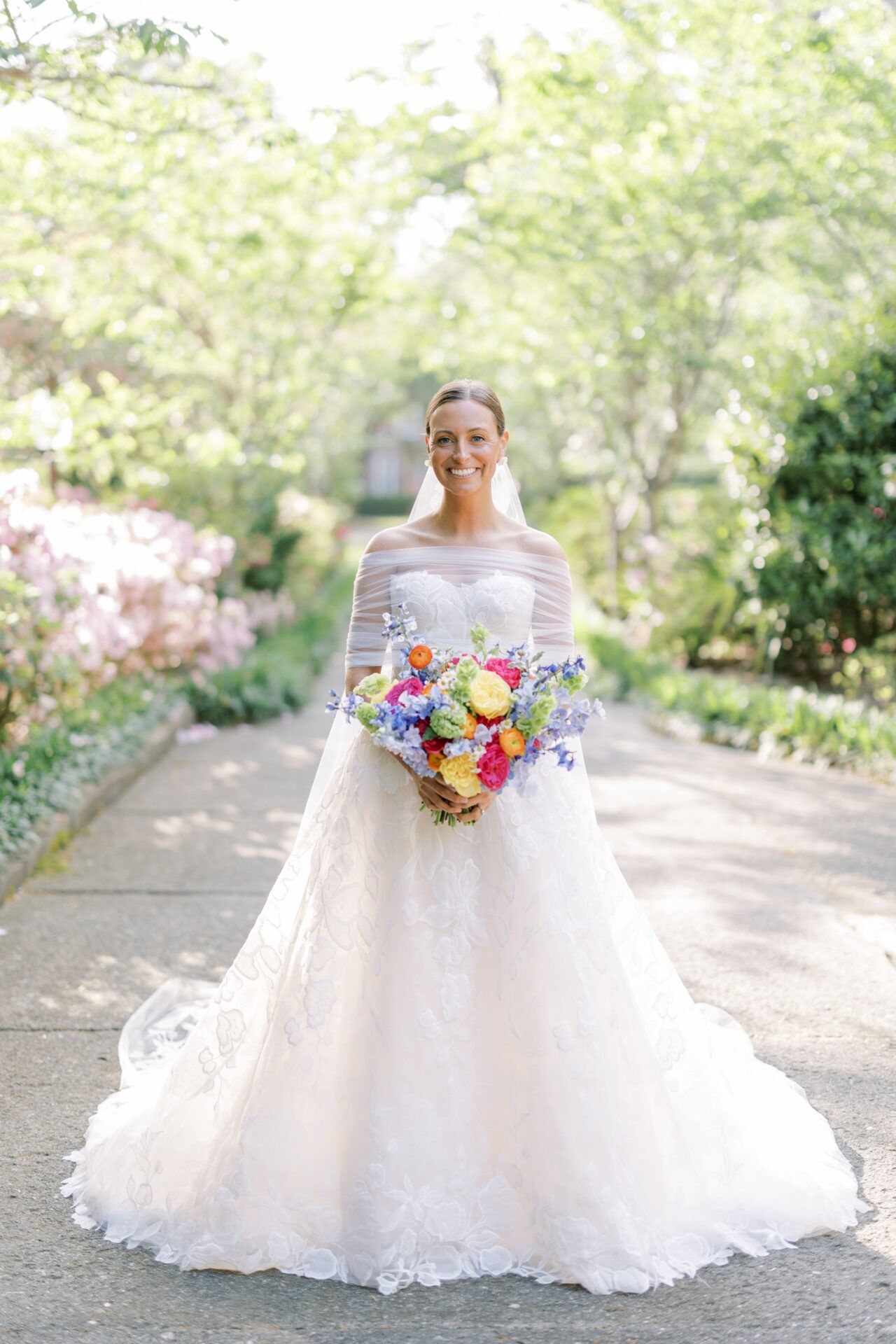 Joy Strapless A-Line Gown - Mira Zwillinger